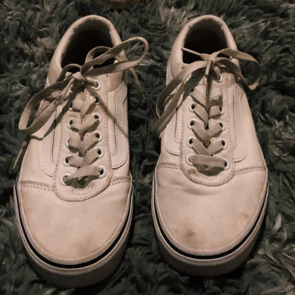 White vans, used.